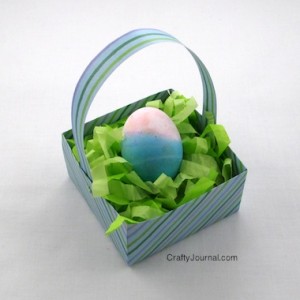Diy Easy Easter Basket Grass