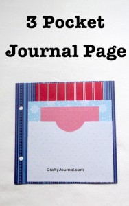 3 Pocket Journal Page